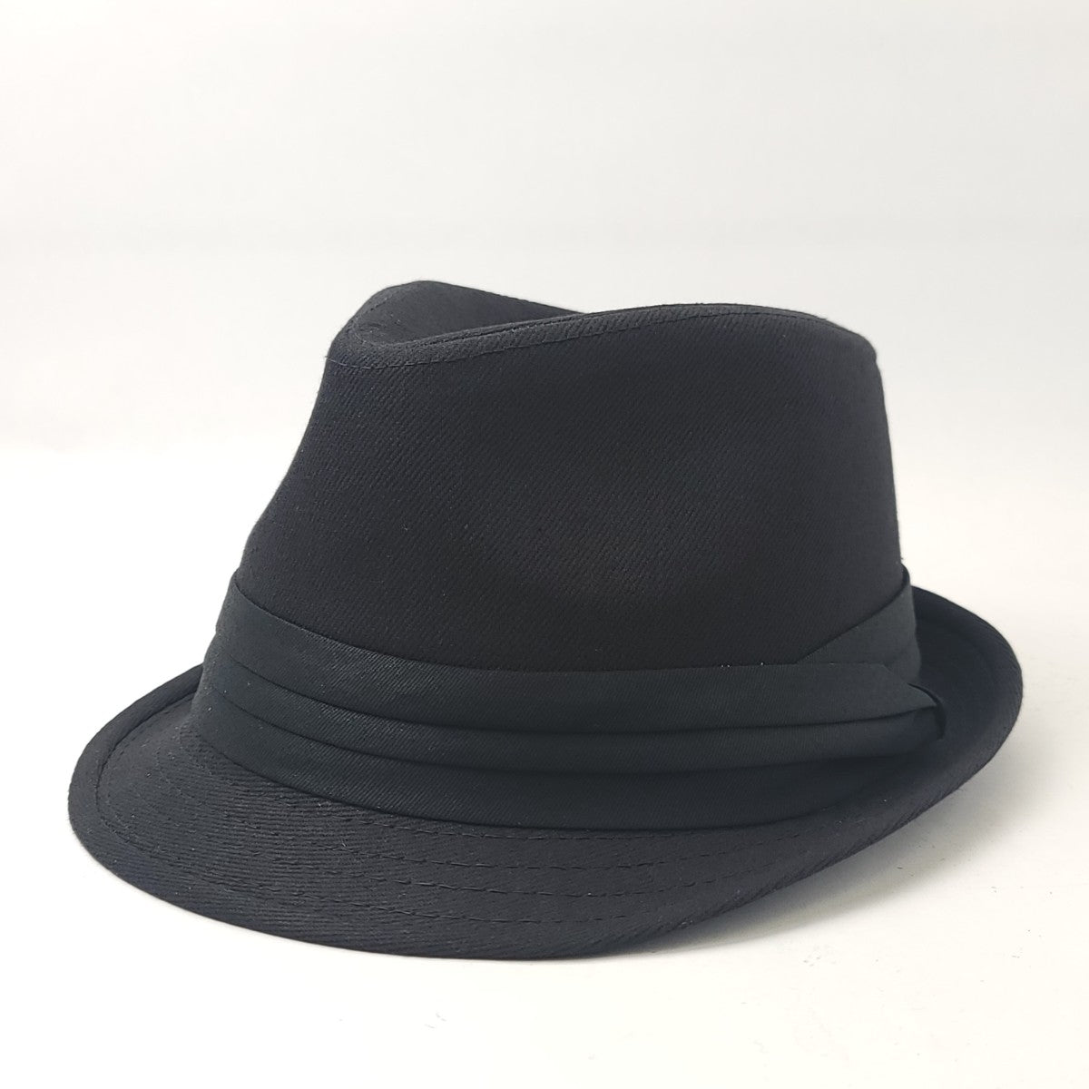 Fedora Hat - Wrinkled Band, Multi-Coloured, S/M & L/XL