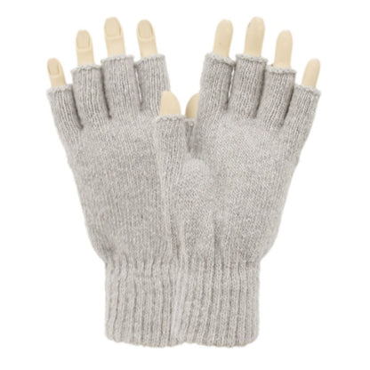 Half Finger Knit Gloves - GL5023A, Popular Colour Assorted Package