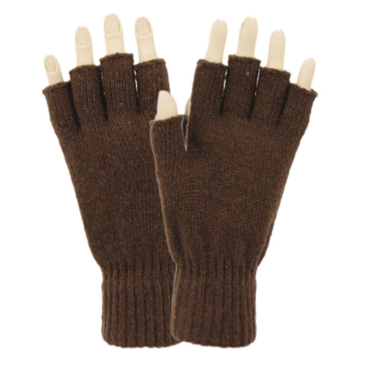 Half Finger Knit Gloves - GL5023A, Popular Colour Assorted Package