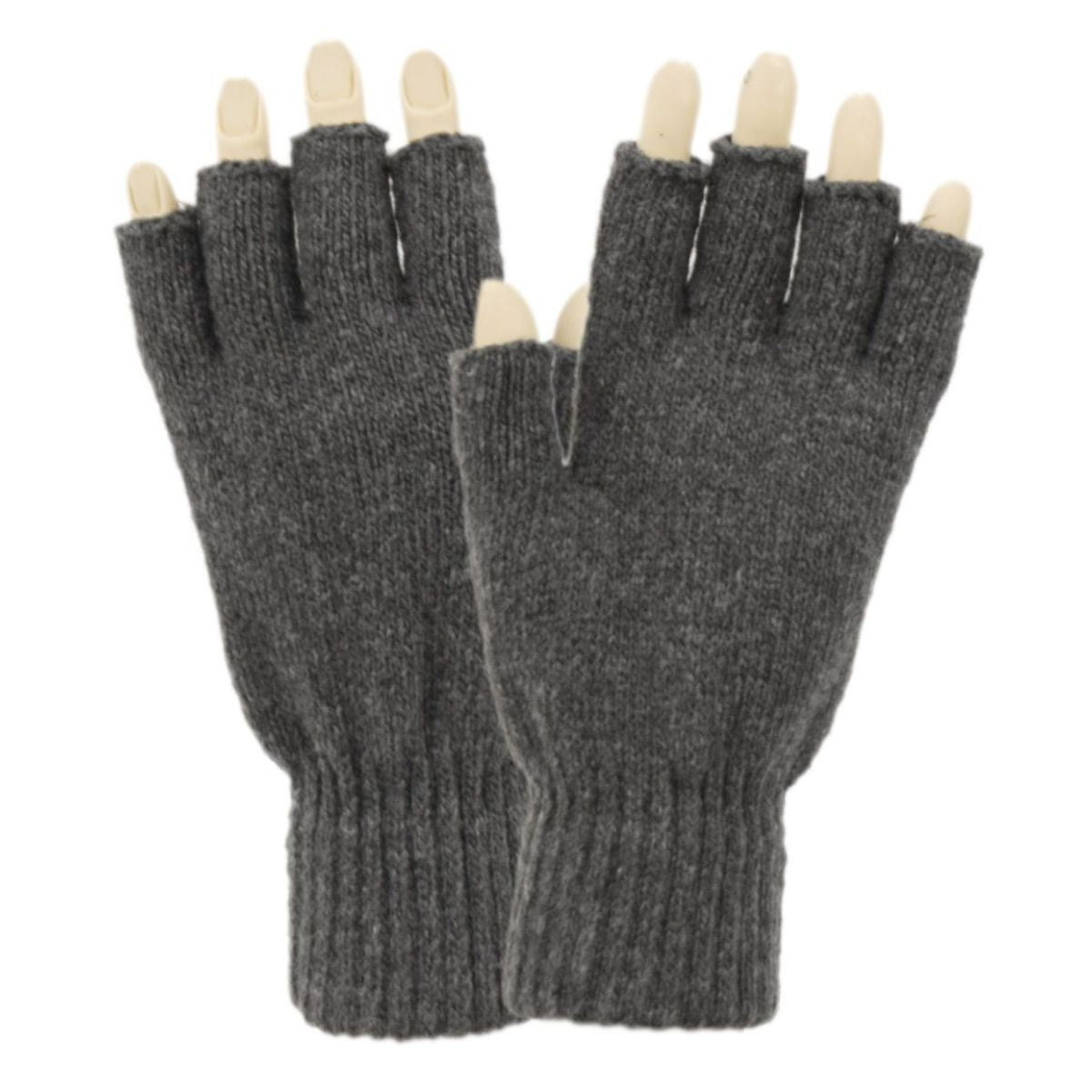 Half Finger Knit Gloves - GL5023A, Popular Colour Assorted Package