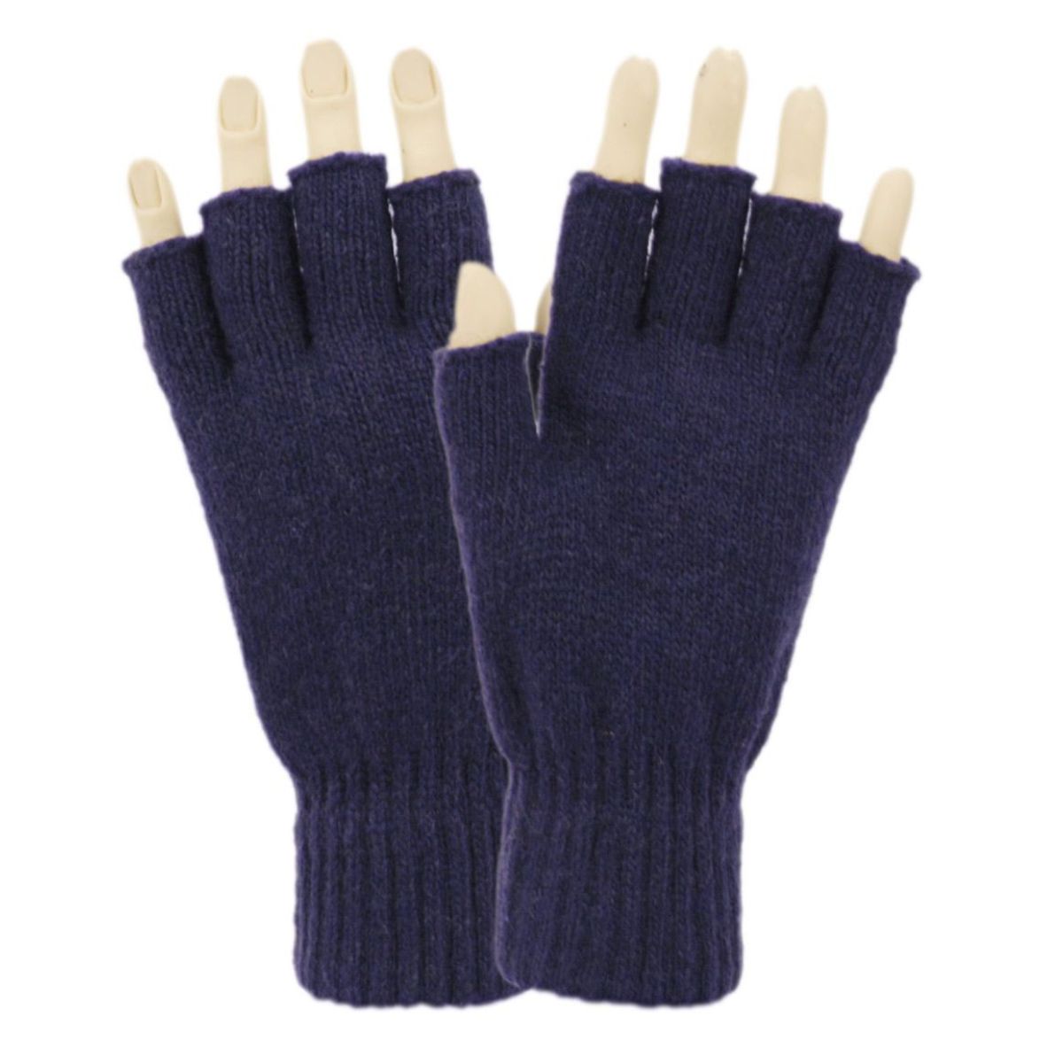 Half Finger Knit Gloves - GL5023A, Popular Colour Assorted Package