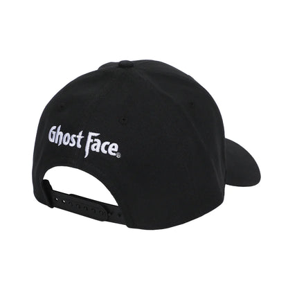 GHOST FACE - Character Embroidered AOP Men's Black Baseball Cap, 89GHF