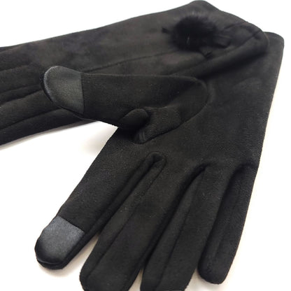 Ladies Touch screen Gloves - LGL002, Black [$9.75/pc] [$114.00/dz]