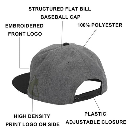 Godzilla Embroidery Cotton Twill Snap Back Snapback, 71GDZ