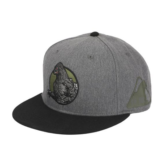 Godzilla Embroidery Cotton Twill Snap Back Snapback, 71GDZ