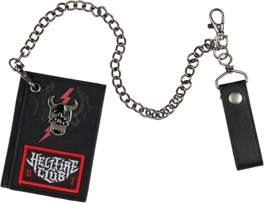 Hellfire Club Trifold Chain Wallet