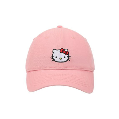 Hello Kitty - Embroidered Character Unstructured Baseball Cap, WQHKC