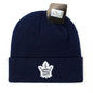 Toronto Maple Leafs Knit Toque - BS, Cuff, Black & Navy