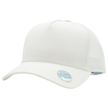 Trucker Cap - KB, 5 Panel, Black&White, Adjustable