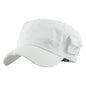 Military Cap - Vintage with Pocket, Multi-Coloured, Fitted