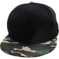 Plain Snapback cap (KNW1467) - Multi-Coloured, Adjustable