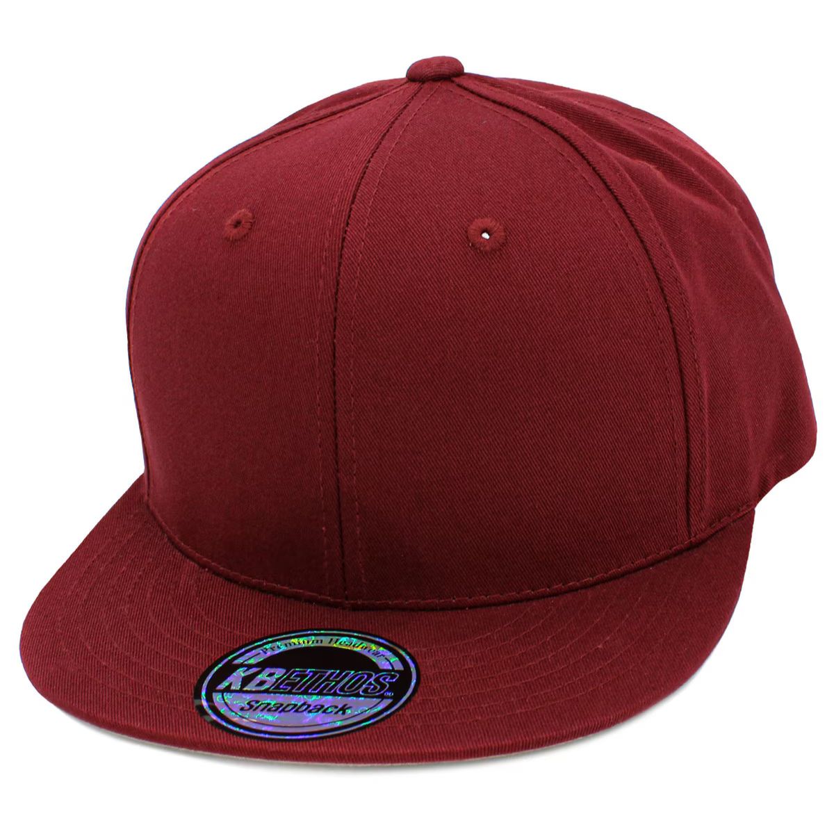 Plain Snapback cap (KNW1467) - Multi-Coloured, Adjustable