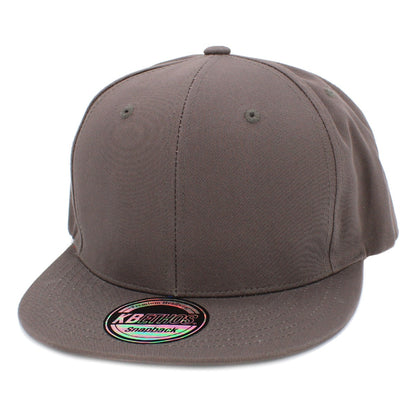 Plain Snapback cap (KNW1467) - Multi-Coloured, Adjustable