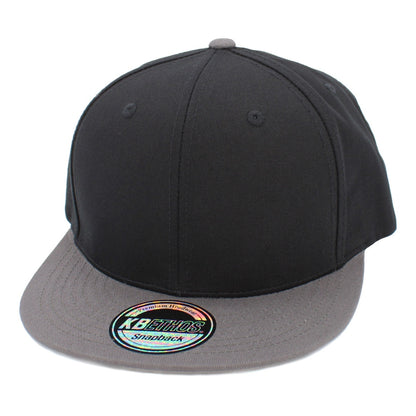 Plain Snapback cap (KNW1467) - Multi-Coloured, Adjustable