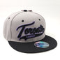 "Toronto" Banner Flat Bill Cap - Multi-Coloured, Adjustable