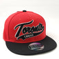 "Toronto" Banner Flat Bill Cap - Multi-Coloured, Adjustable