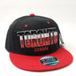 Capitalized "TORONTO" Banner Flat Bill Cap - Multi-Coloured, Adjustable