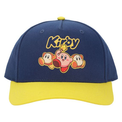 Youth, Kirby 3 Characters Yellow Brim Snapback Hat, 0TKBY