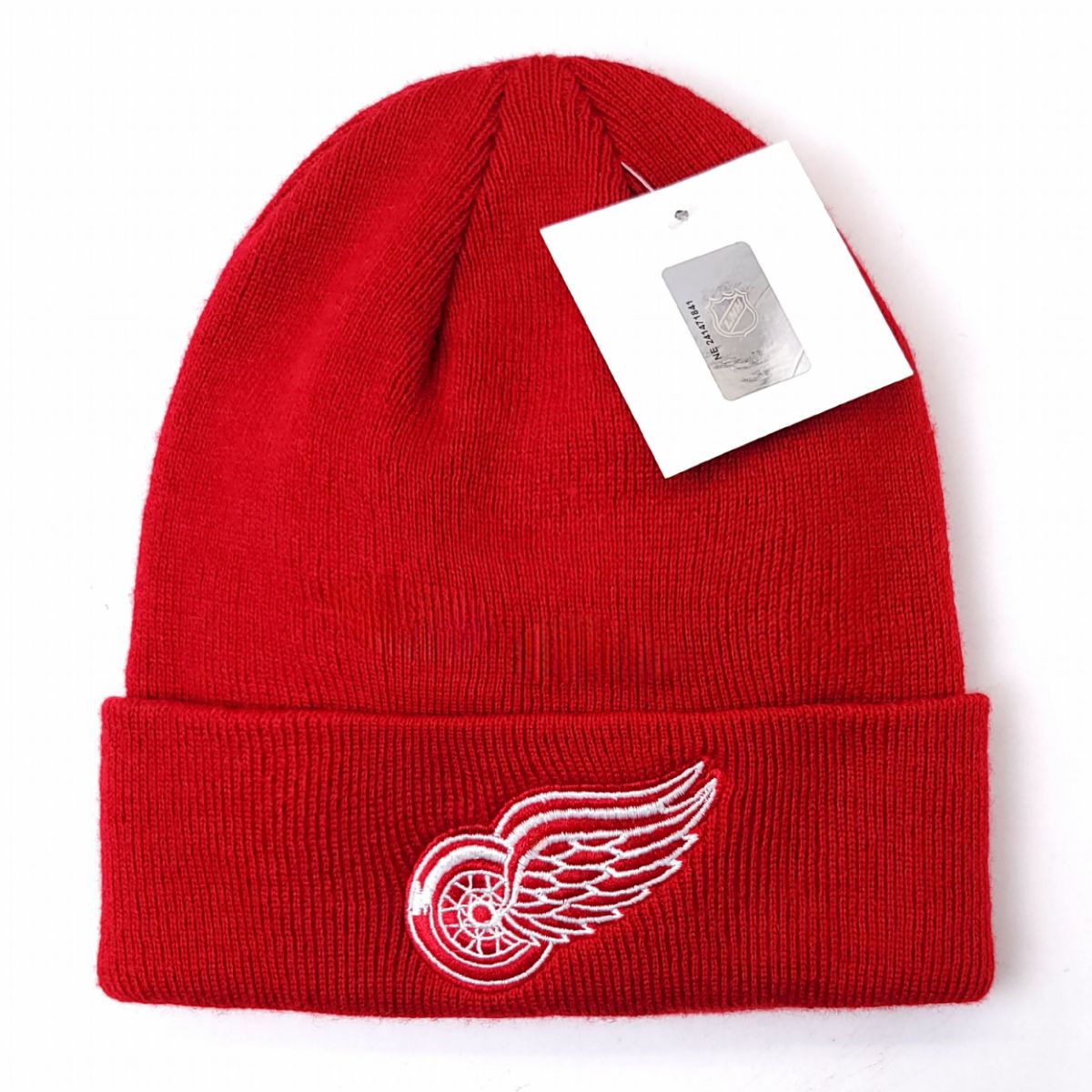 Detroit Red Wings Knit Toque - BS, Cuff, Red