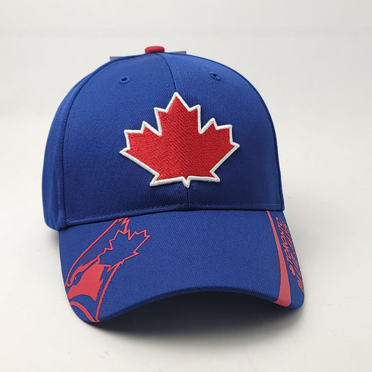 Toronto Blue Jays Cap - Tomax II, Royal & Red, Adjustable