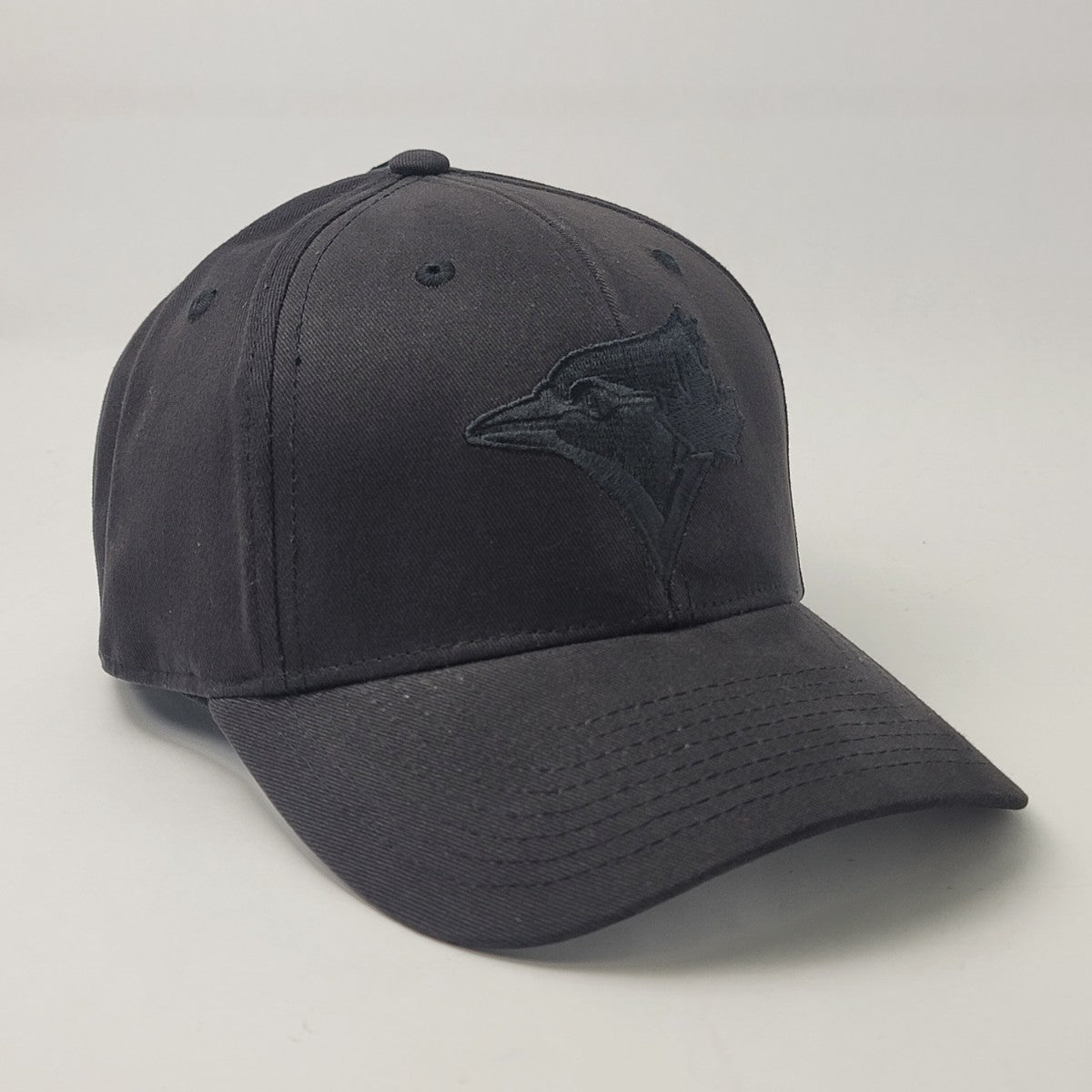 Toronto Blue Jays Cap - BSBKBK, Basic, Black logo on Black , Adjustable