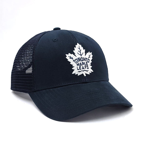 Toronto Maple Leafs Cap - BSNV, Mesh, Navy, Adjustable