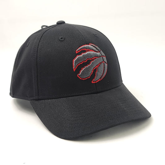 Toronto Raptors Cap - Black Ball BF, Black with Alternate 3D Logo, Adjustable