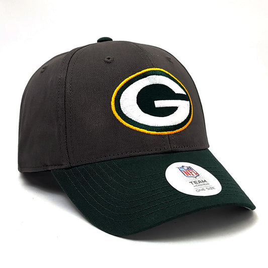 Green Bay Packers Cap - BS, Carbon 2 Tone, Adjustable
