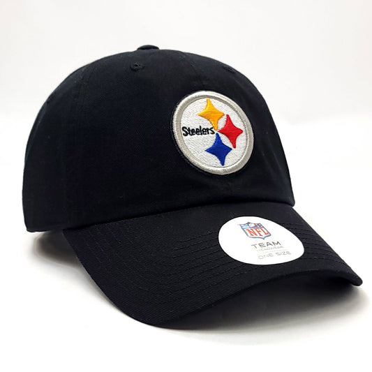 Pittsburgh Steelers Cap - CU, Black, Adjustable
