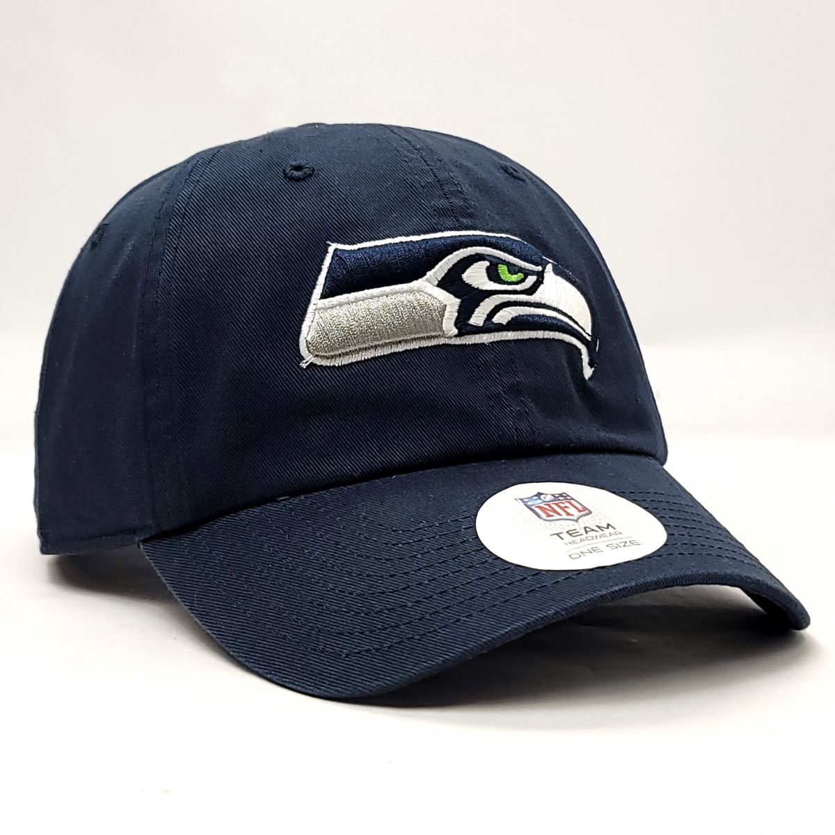 Seattle Seahawks Cap - CU, Navy, Adjustable