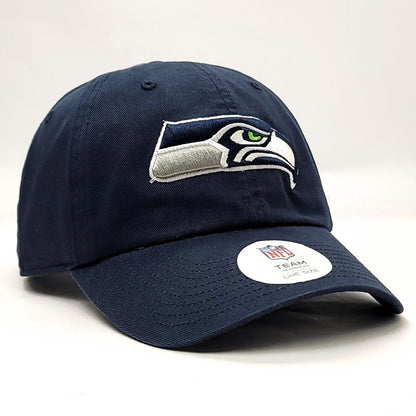 Seattle Seahawks Cap - CU, Navy, Adjustable