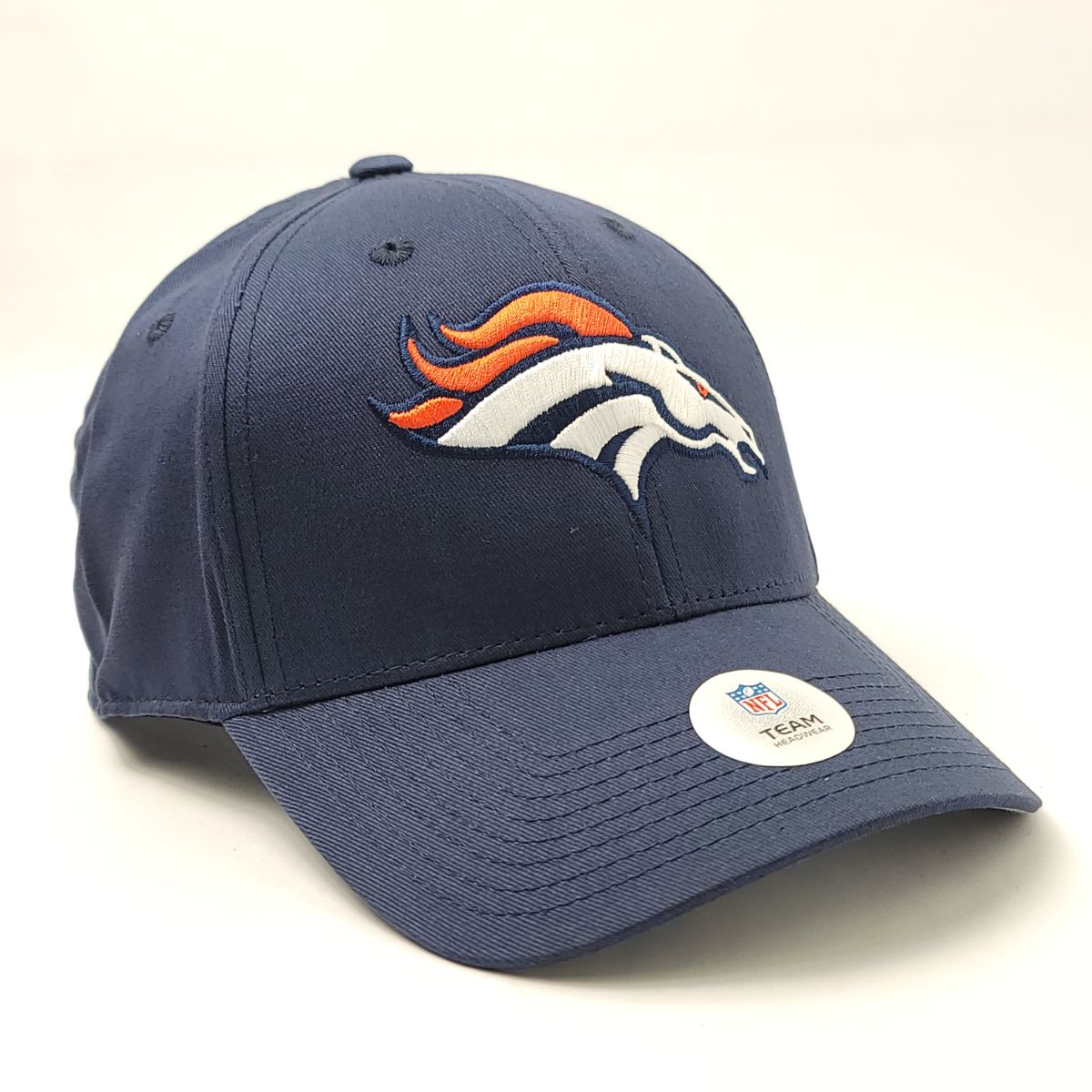 Denver Broncos Cap - Basic, Navy, Adjustable