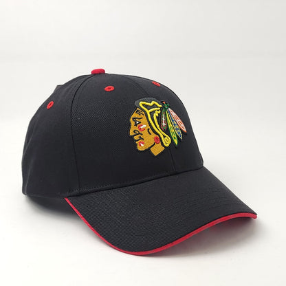 Chicago Blackhawks - Money Maker, Black, Adjustable