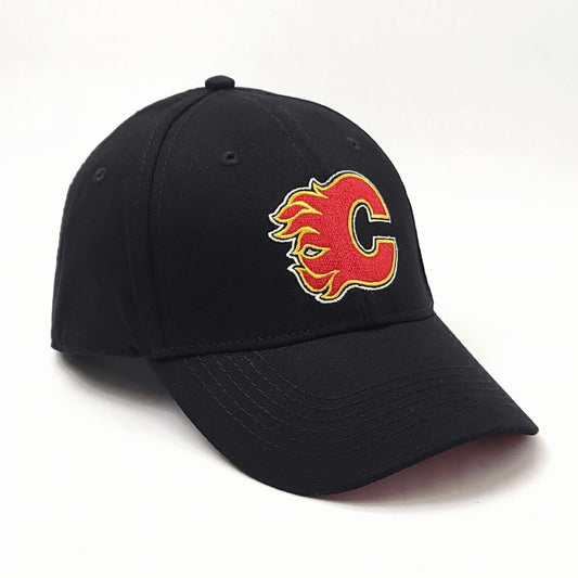 Calgary Flames - Basic, Black, Adjustable BSBKOS