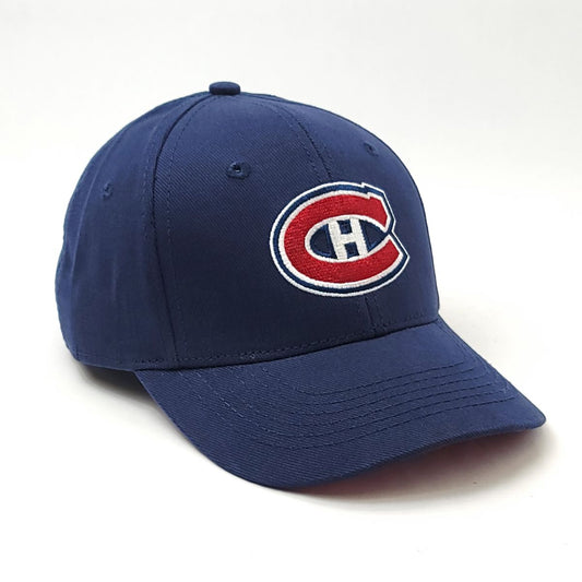 Youth - Montreal Canadiens - Basic, Navy, Adjustable MCBSBKY