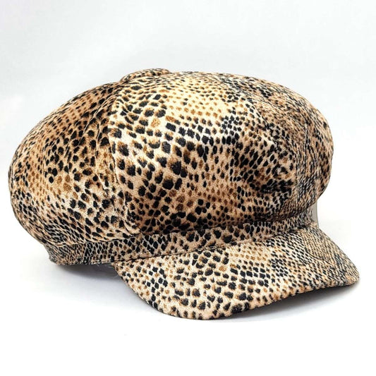 Newsboy Hat - Animal Pattern