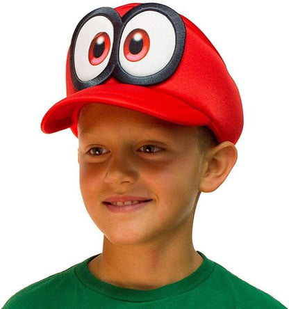 Youth - Nintendo Super Mario Odyssey Kids Cosplay Hat Cap, 8GSMD