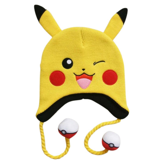 POKÉMON - PIKACHU LAPLANDER BIGFACE Pokeballs On Ends, 85POK