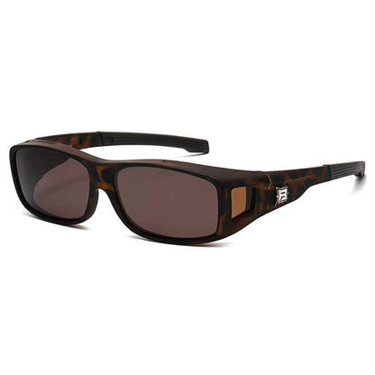 Sunglasses Polarized Lens, Over-Glasses, Fit-Over Sunglasses, OTG, PZ-BAR619