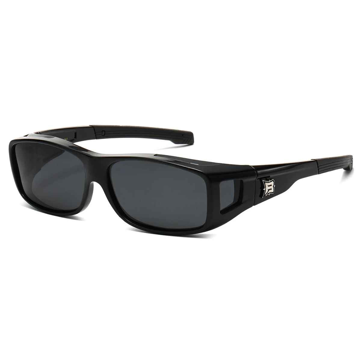 Sunglasses Polarized Lens, Over-Glasses, Fit-Over Sunglasses, OTG, PZ-BAR619