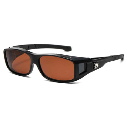 Sunglasses Polarized Lens, Over-Glasses, Fit-Over Sunglasses, OTG, PZ-BAR619