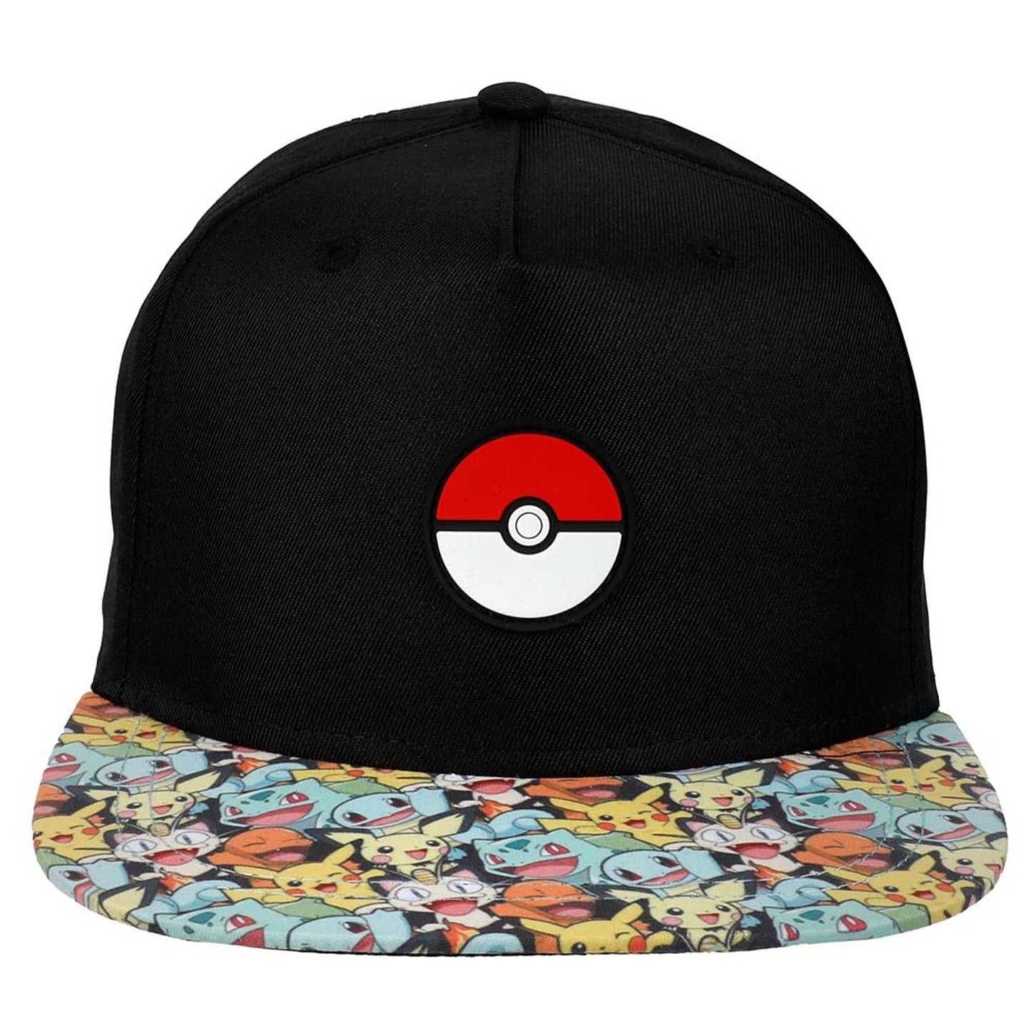 Pokemon - Pokeball Characters Bill, Black Snapback, UZPOK