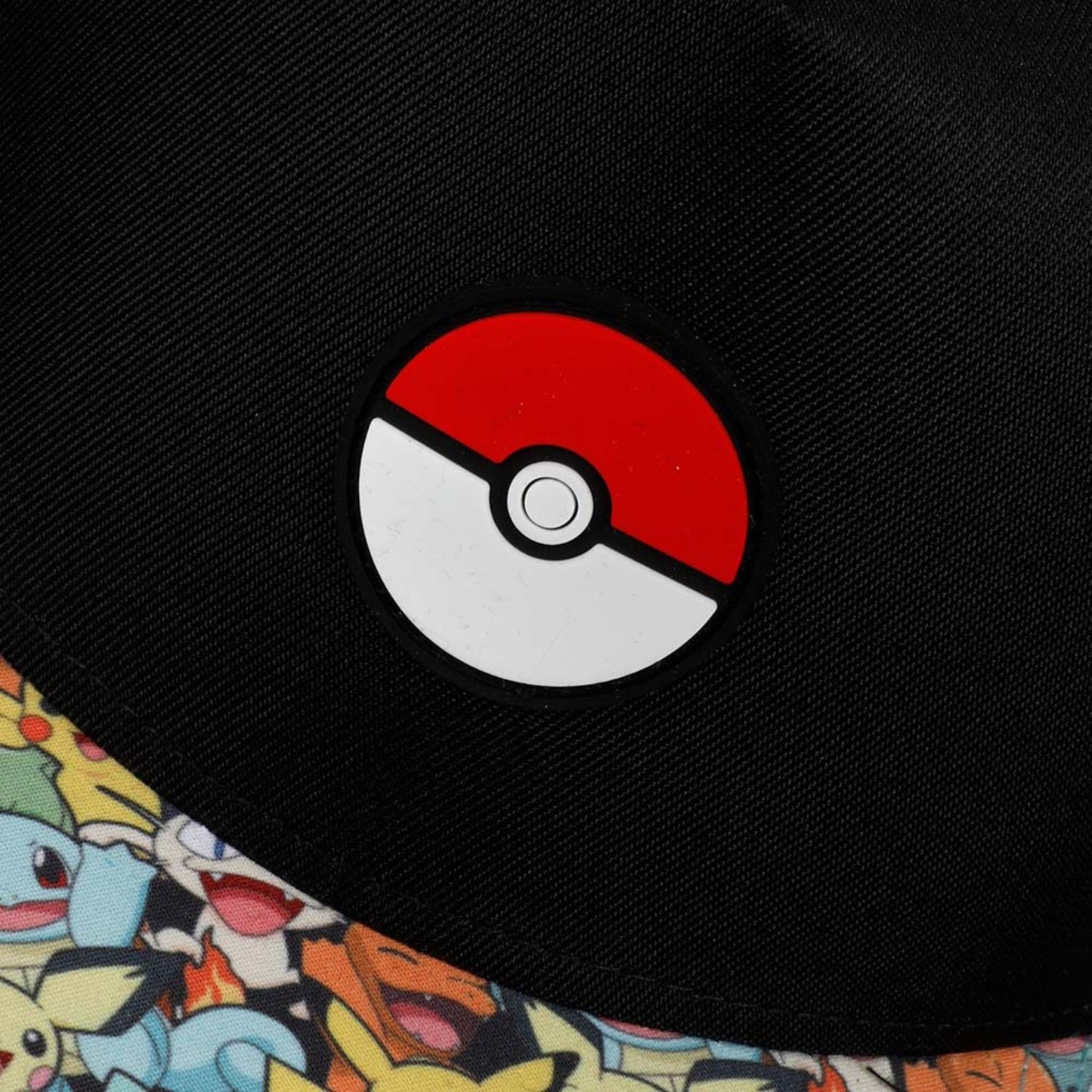 Pokemon - Pokeball Characters Bill, Black Snapback, UZPOK