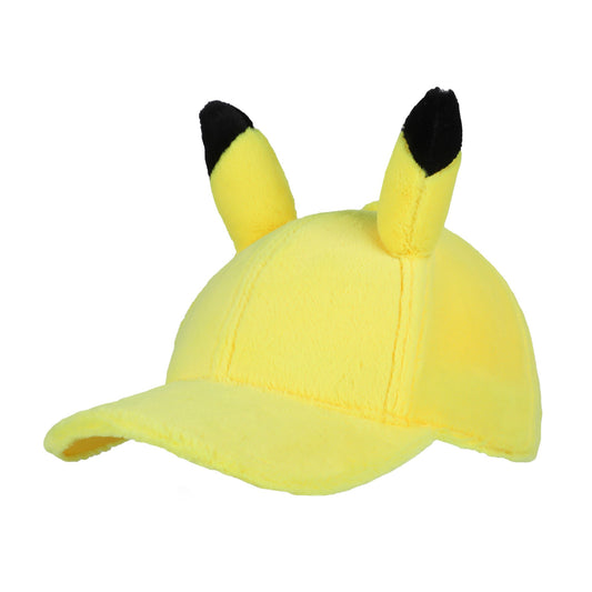 Pokémon Pikachu Cosplay 3-D Ears Sherpa Snapback Cap, KPPOK