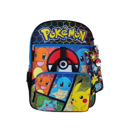 Pokémon 18" Backpack and Lunch Bag 5 Piece Set, KPOK