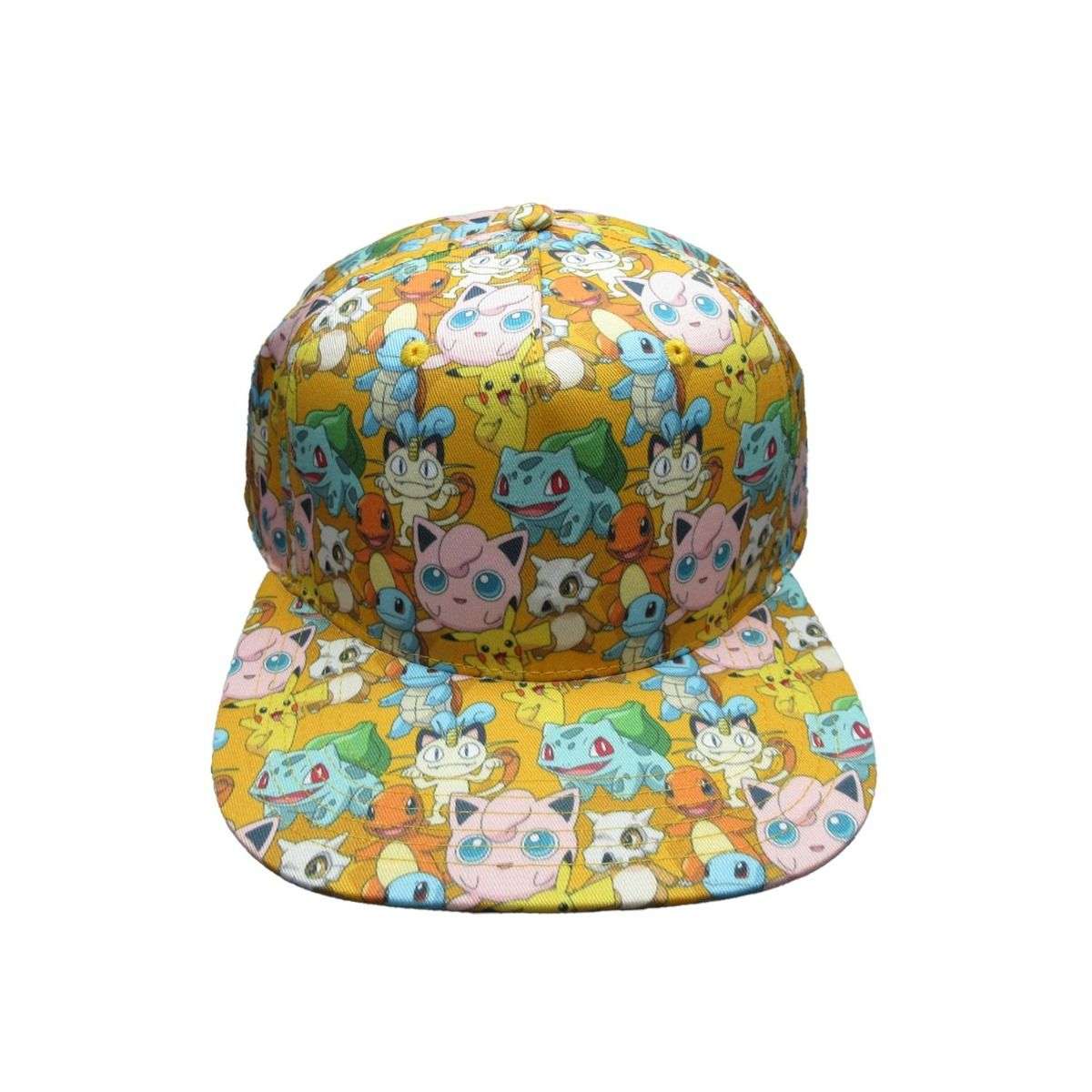 Pokemon Classic Characters Snapback Hat,  GZPOK