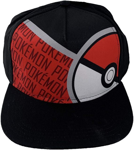 POKEMON - Off Set Pokeball with Verbiage Print Youth Cap, WXPOK