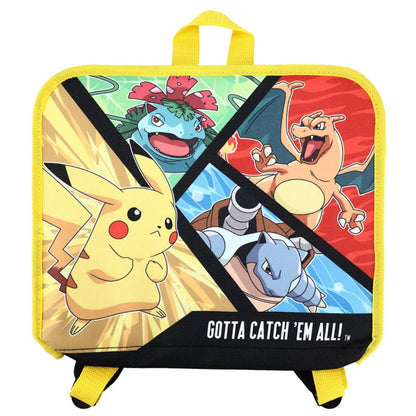 Pokemon 12" Hanging Kids Backpack with Clear Window Pocket, HGPOK