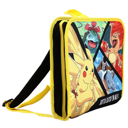 Pokemon 12" Hanging Kids Backpack with Clear Window Pocket, HGPOK