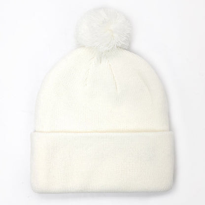 Plain Pom Toques, Multi-Coloured, B0035